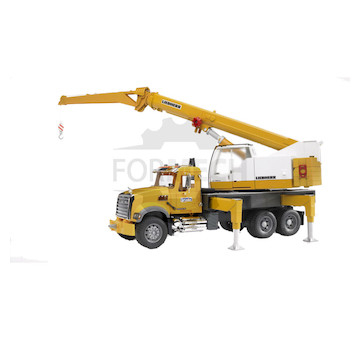 Mack Granite Liebherr Jeřáb