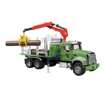 MACK Granite vyvážečka s ramenem a 3 kládami