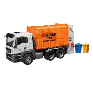 MAN TGS odpadkový vůz (oranžový) MAN TGS