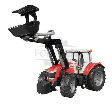 Massey Ferguson 7600 s čelním nakladačem