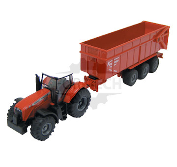 Massey Ferguson S přívěsem