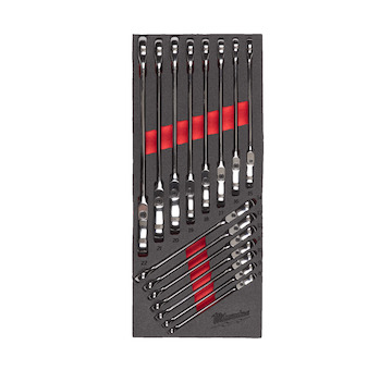 Maxbite Flex Head Spanner Set Foam Insert Maxbite Flex Head Spanner Set Foam Insert
