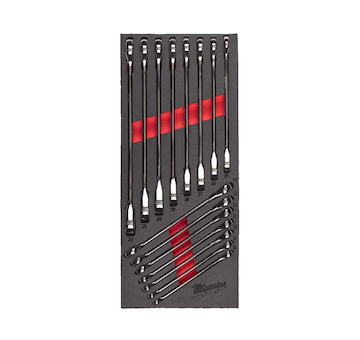Maxbite Ratcheting Combination Spanner Set Foam Insert Maxbite Ratcheting Combination Spanner Set Foam Insert