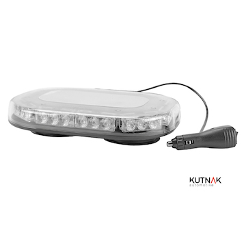 MINI LED RAMPA, MAGNETICKÁ, 248 MM, 12-24V, ORANŽOVÁ