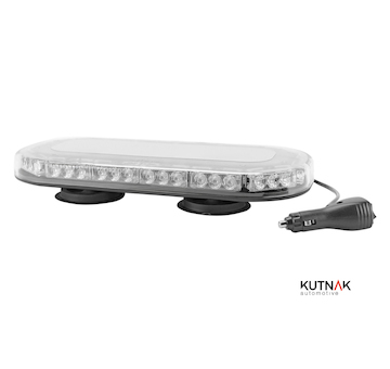 MINI LED RAMPA, MAGNETICKÁ, 400 MM, 12-24V, ORANŽOVÁ