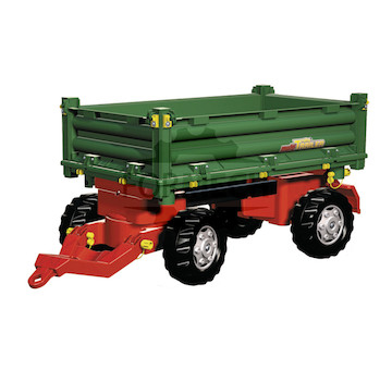 Multi-Trailer Třístranný sklápěč, zelený