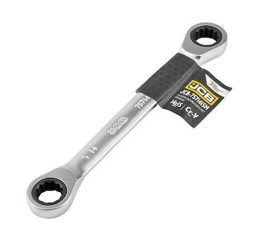 Očkový ráčnový klíč 14x15mm