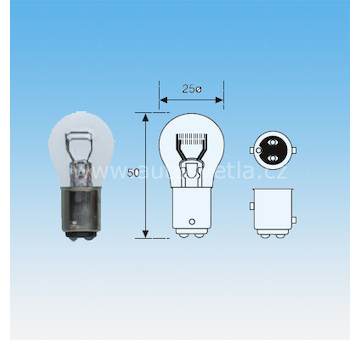 ORIGINÁLNÍ ŽÁROVKA P21 5W 12V MAGNETI MARELLI