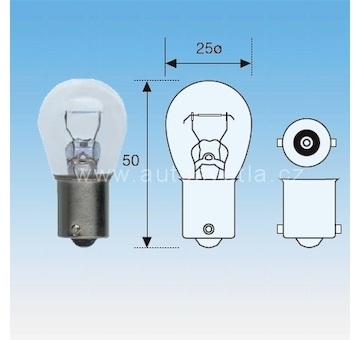 ORIGINÁLNÍ ŽÁROVKA P21W 24V MAGNETI MARELLI