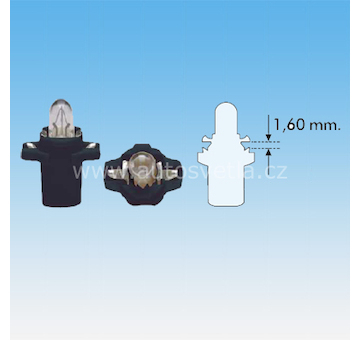 ORIGINÁLNÍ ŽÁROVKA PB3 1,2W 24V MAGNETI MARELLI