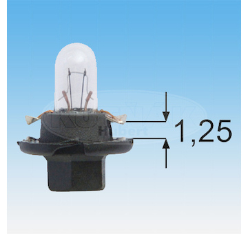 ORIGINÁLNÍ ŽÁROVKA PBX4 1,2W 12V MAGNETI MARELLI
