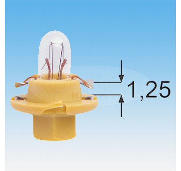 ORIGINÁLNÍ ŽÁROVKA PBX4 1,5W 12V MAGNETI MARELLI