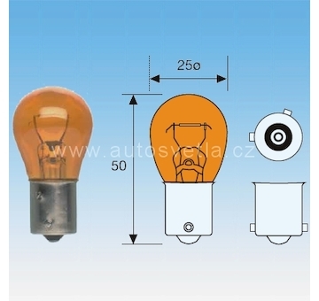 ORIGINÁLNÍ ŽÁROVKA PY21W 24V MAGNETI MARELLI