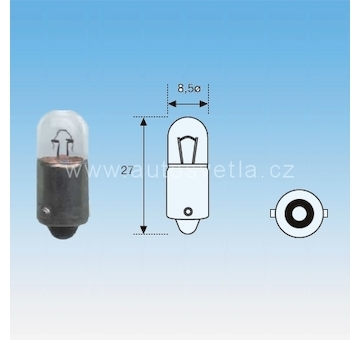 ORIGINÁLNÍ ŽÁROVKA T4W 24V MAGNETI MARELLI