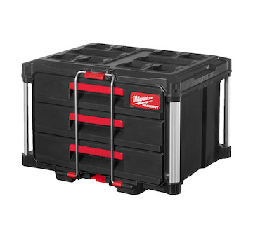 MILWAUKEE Box PACKOUT™ 3 se 3 zásuvkami