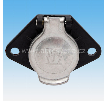 PLASTOVÁ ZÁSUVKA N 24V (PLOCHÉ KONTAKTY 6,3 mm)