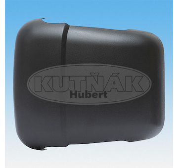 PLASTOVÝ KRYT ÚHLOVÉHO ZRCADLA - ČERNÝ