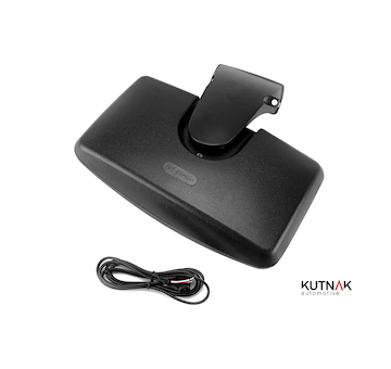 PRAVÉ ZRCADLO RAMPOVÉ MANUÁLNĚ OVLÁDANÉ + VYHŘÍVANÉ + DRŽÁK