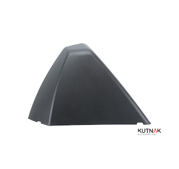 PRAVÝ KRYT RAMENE ZRCADLA - ČERNÝ