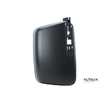 PRAVÝ PLASTOVÝ KRYT HLAVNÍHO ZRCADLA - ČERNÝ