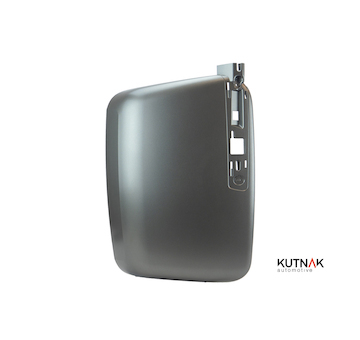 PRAVÝ PLASTOVÝ KRYT HLAVNÍHO ZRCADLA - ŠEDÝ