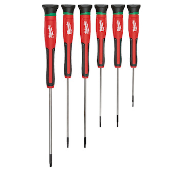 Precision Screwdrivers 6pc Torx Precision Screwdriver Set