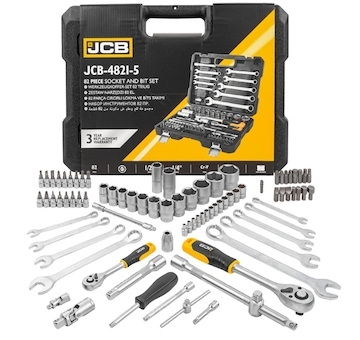 Sada nástrčných klíčů bitů 1/2'' 1/4'' 82 ks 