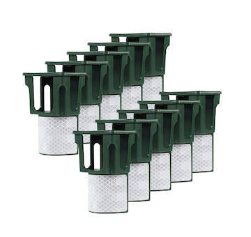 Sada PROFI adaptérů k pachovému ohradníku pro nosiče pachové látky BIO10, s reflexní páskou - 10 ks