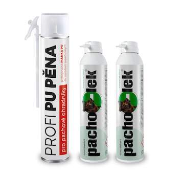 Sada PROTI prasatům - na ochranu travních ploch a hřišť 1 ks PU pěny + 2 ks koncentrátu