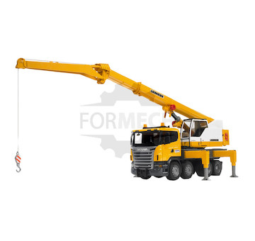 Scania R Jeřáb Liebherr se světelnými a zvukovými efekty