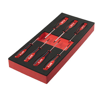 Screwdriver Foam Insert Set Screwdriver TX Set 1 Foam Insert - 7 pc