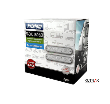 SET LED DENNÍHO SVÍCENÍ 12V / 24V, 6 x LED DIODA