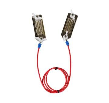 Spojovací kabel páska-páska pro elektrický ohradník - 80 cm