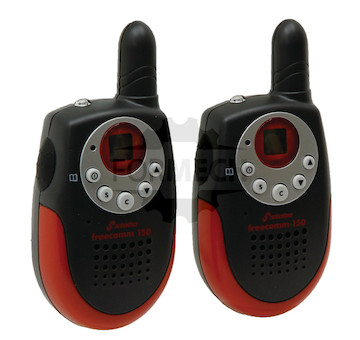 stabo freecomm 150 2 vysílačky a 2 klipy na opasek