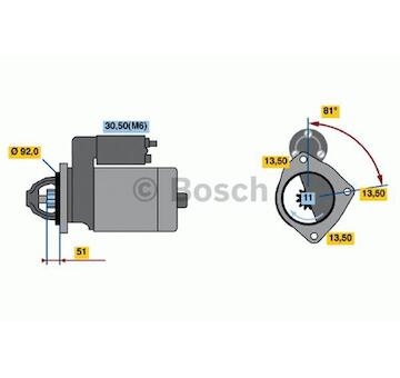STARTÉR 24V / 6,2kW 11 zubů 