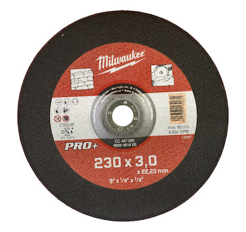 MILWAUKEE Řezný kotouč na kámen Pro+ CC42 230x3mm