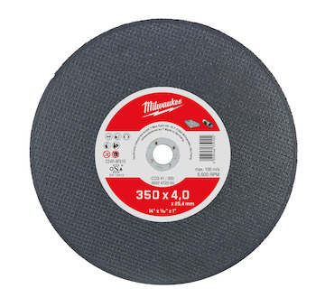 MILWAUKEE Řezný kotouč pro rozbrušovací pily Multimateria 350x4mm