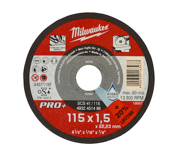 Thin Metal Cutting Discs SCS 41 / 115 x 1.5 x 22 mm - 50 pc