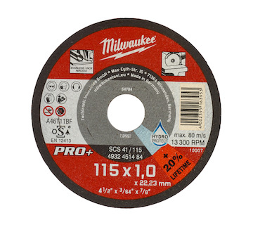 Thin Metal Cutting Discs SCS 41 / 115 x 1 x 22 mm - 50 pcs