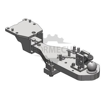 Tragplatte K80® Steyr Terrus / Case Optu