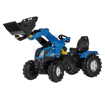 Trettrecker mit Trac Lader New Holland