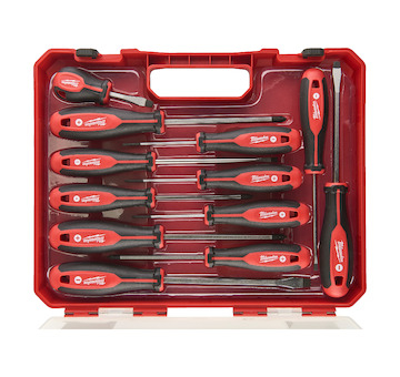 Tri-lobe Screwdrivers Tri-lobe S/Driver Set 4 - 12pc