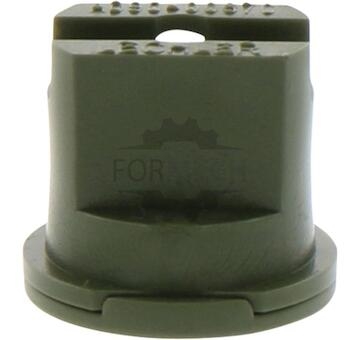 Tryska 90°, keramická, olivová