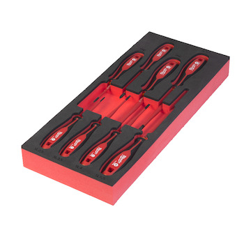 VDE Trilobe Screwdriver Set Foam Insert VDE Trilobe Screwdriver Set Foam Insert - 8 pcs