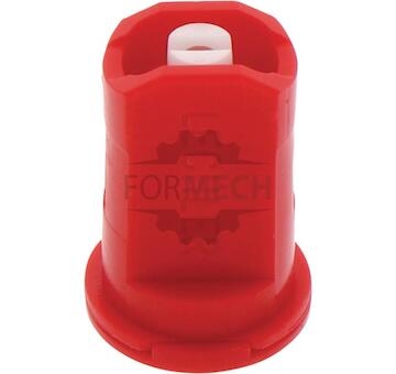 Vstřikovací tryska 90°, keramická, červená