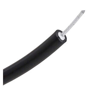 Vysokonapěťový ocelový kabel s průměrem 2,5 mm pro elektrický ohradník - 1 m