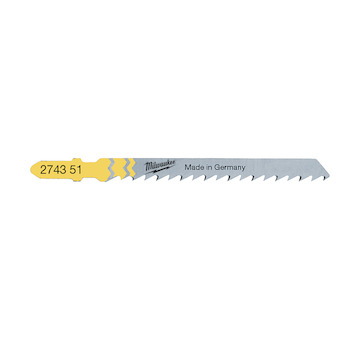Wood: Clean and splinter free cutting blades 75 x 4 mm T 101 D - 5 pcs