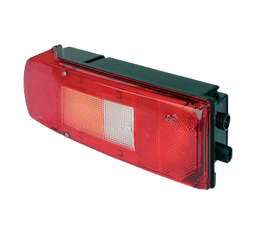 Zadní skupinová svítilna Mercedes Actros IV, boční konektor