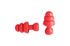 Banded Ear Plugs TPR Replacement - 5 pairs