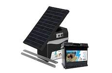 Bateriový zdroj fencee battery DUO BD50 + solární panel 30 W + konzole + baterie 44 Ah
